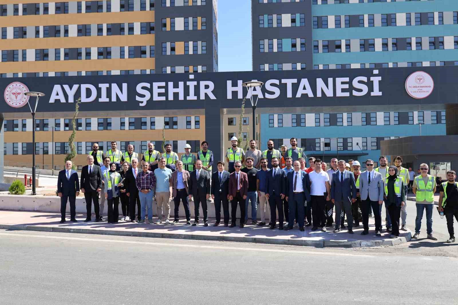 Sağlık Bakanlığı Aydın Şehir Hastanesi’ni yerinde inceledi