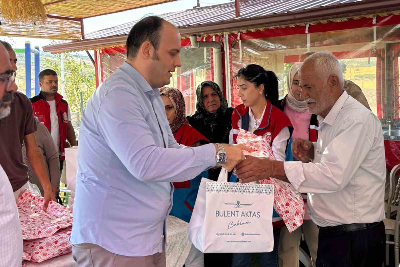 Araban Kaymakamı İş&ccedil;imen, Arabanlı gazilerle yemekte buluştu
