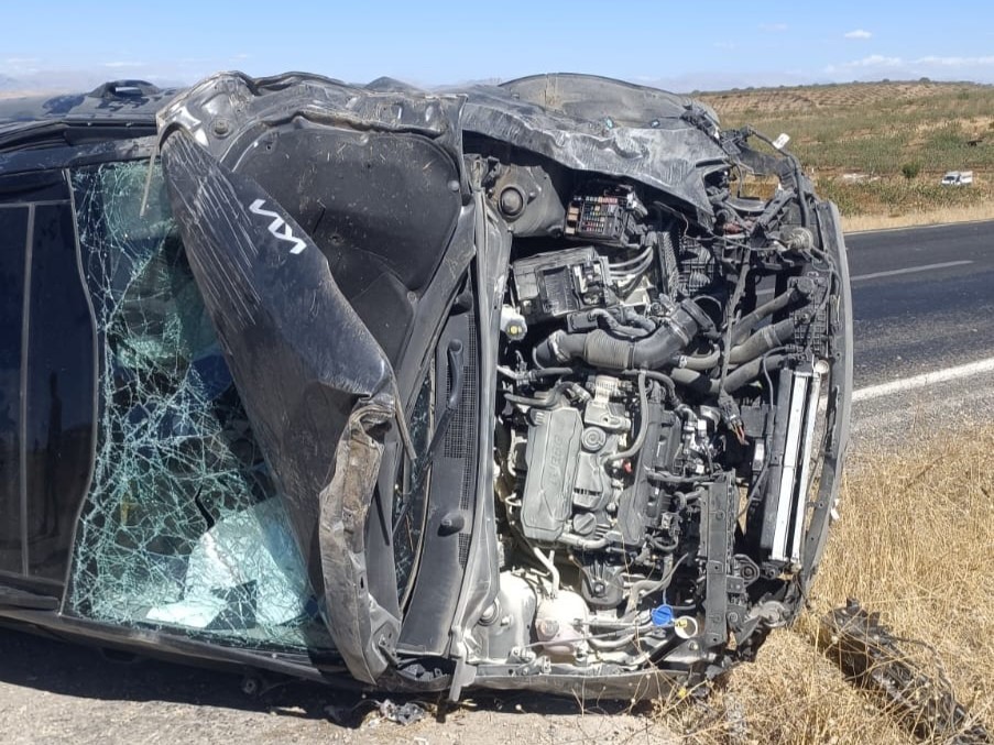 Siirt’te trafik kazası: 1 yaralı