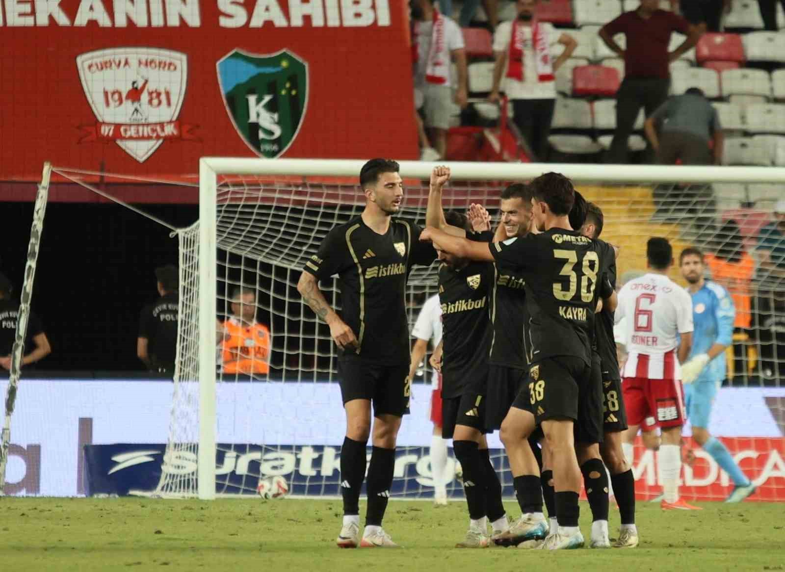 Trendyol Süper Lig: Antalyaspor: 1 - Kayserispor: 1 (Maç sonucu)