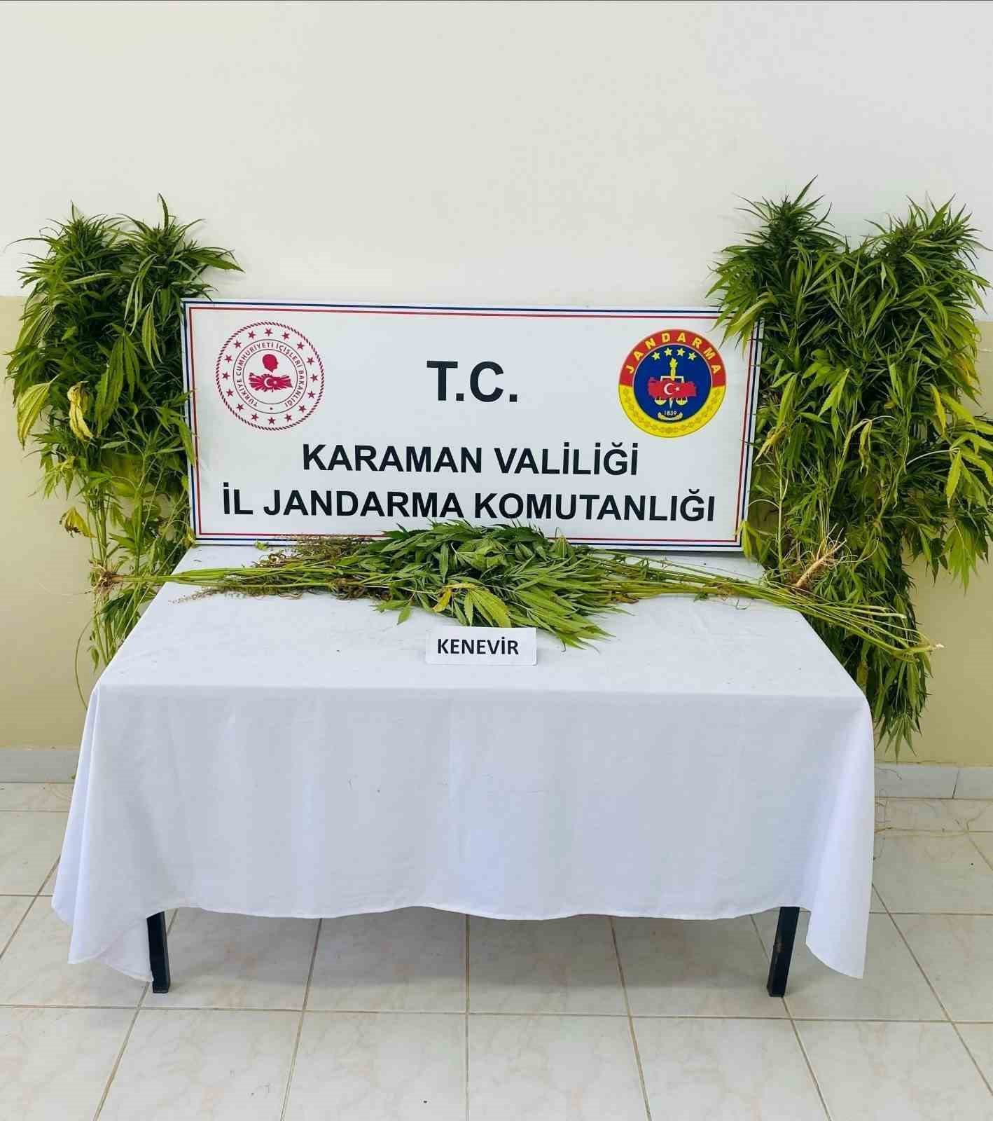 Karaman’da 27 bin 500 adet makaron ele geçirdi
