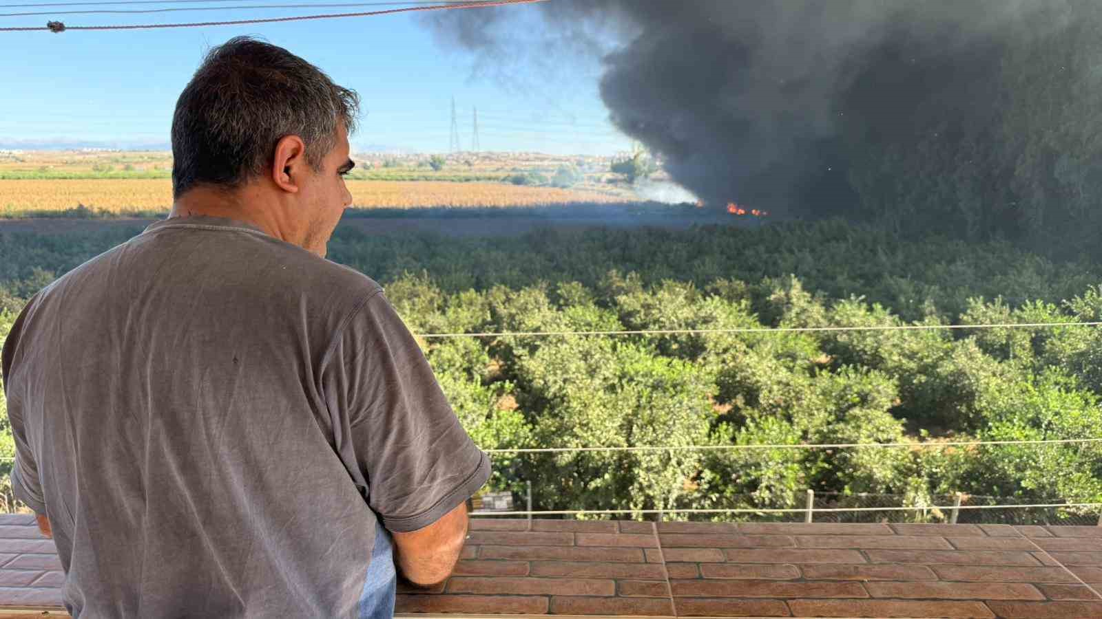 Adana&rsquo;da geri d&ouml;n&uuml;ş&uuml;m fabrikasında yangın &ccedil;ıktı
