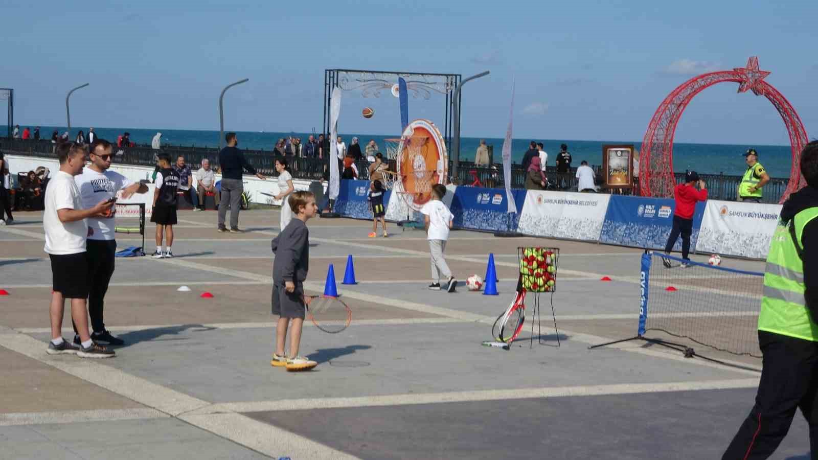 Samsun’da Avrupa Hareketlilik Haftası kutlandı
