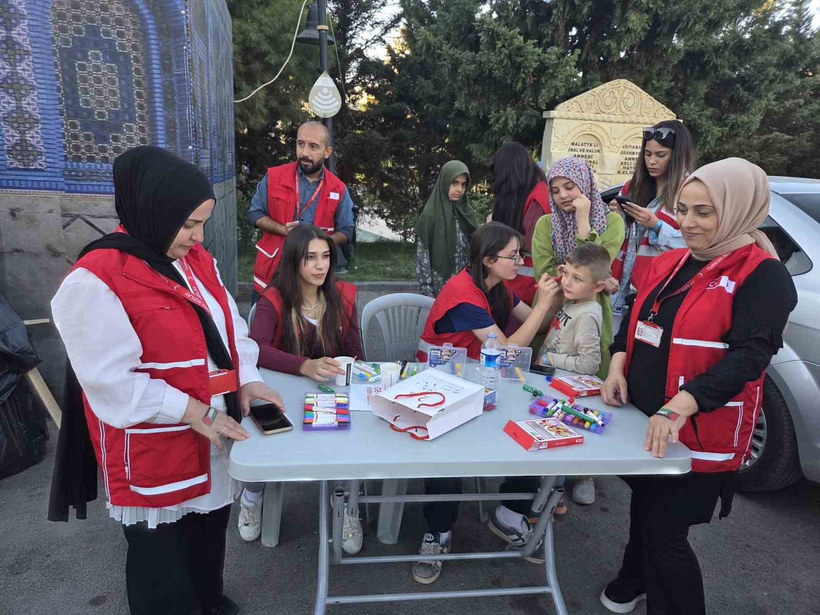 Mardin’de Kızılay’dan Gazze için etkinlik