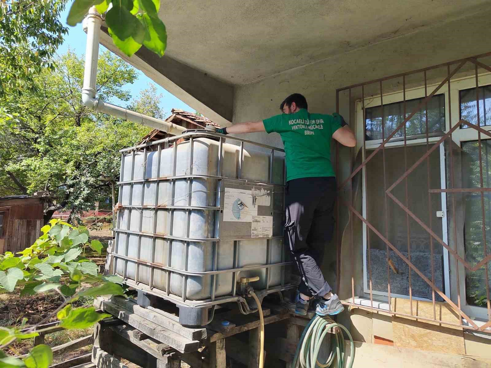 Kocaeli&rsquo;de 19 milyon metrekarelik alan zararlılardan arındırıldı
