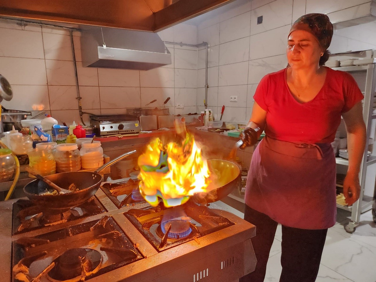Tunceli’de kadınların kurduğu sofrada hem gelenek hem de sağlık var