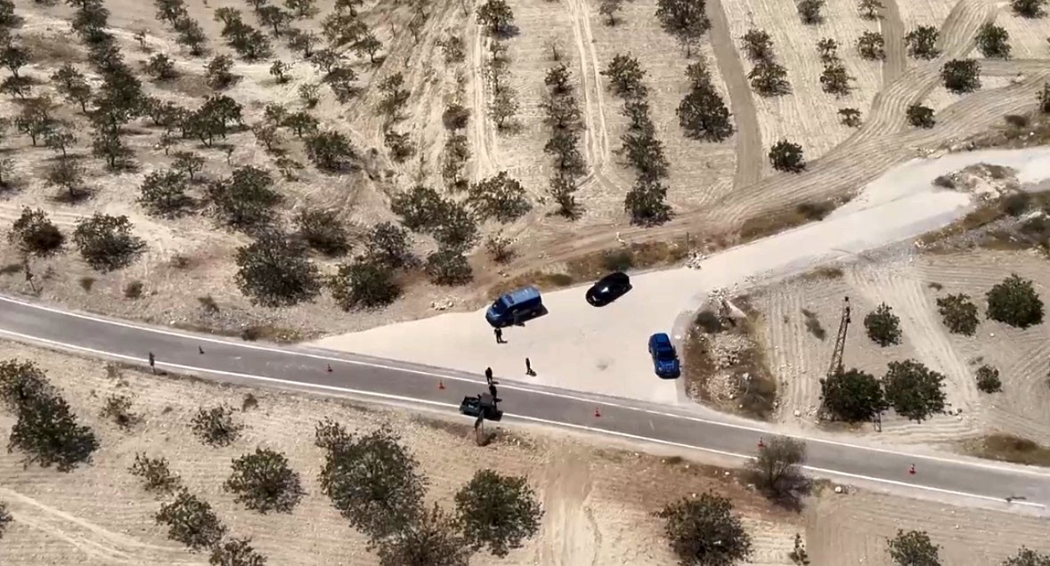 Gaziantep’te jandarmanın dron destekli ’yeşil altın’ nöbeti devam ediyor