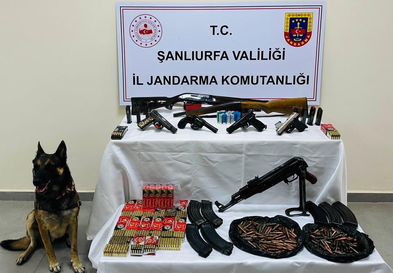 Şanlıurfa’da ruhsatsız silah operasyonu