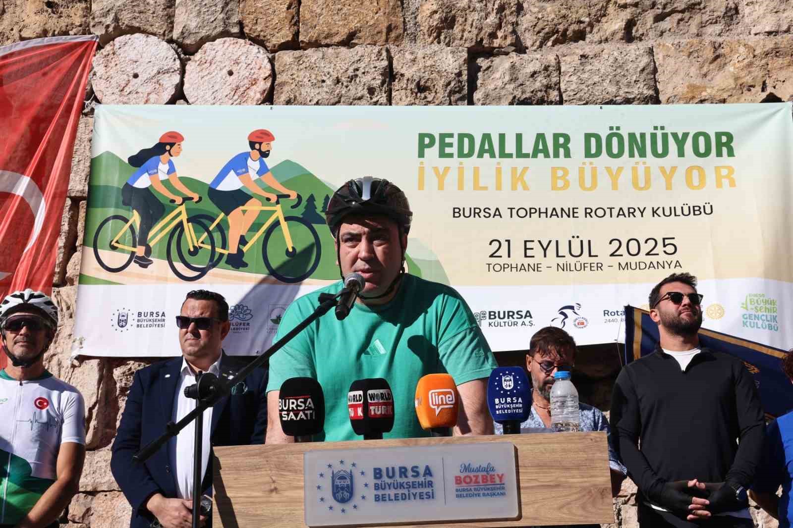 Pedallar iyilik i&ccedil;in d&ouml;nd&uuml;
