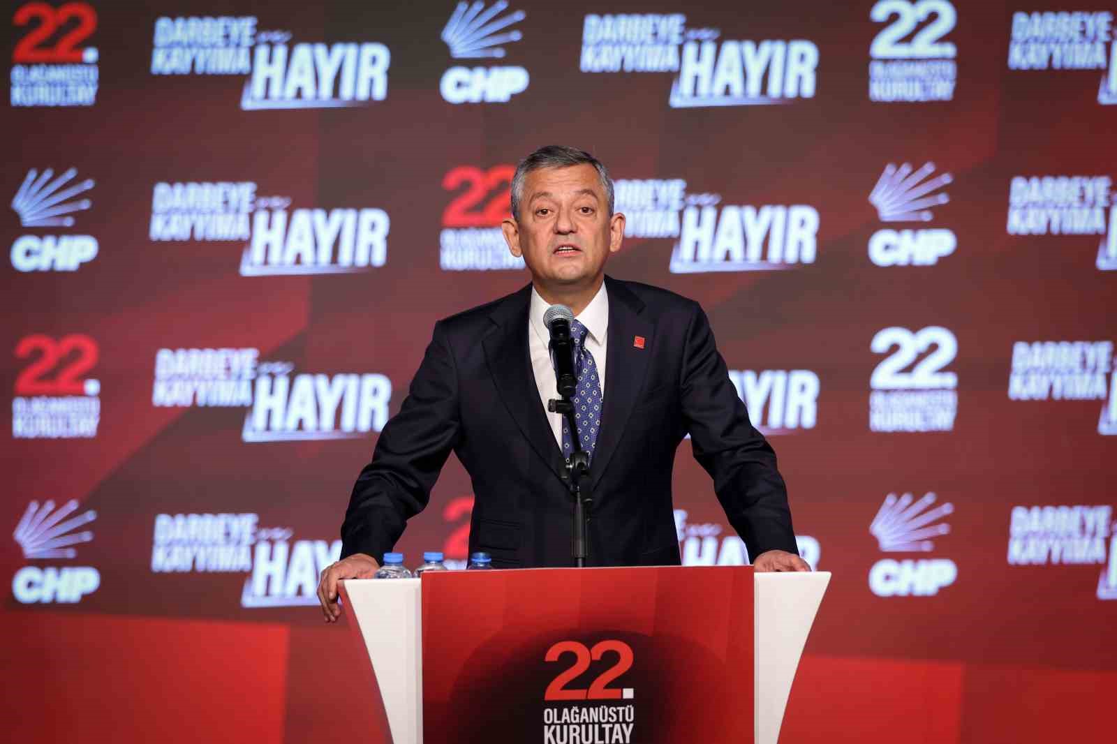 CHP Genel Başkanı Özel: "47 yıl sonra birinci parti olduk"