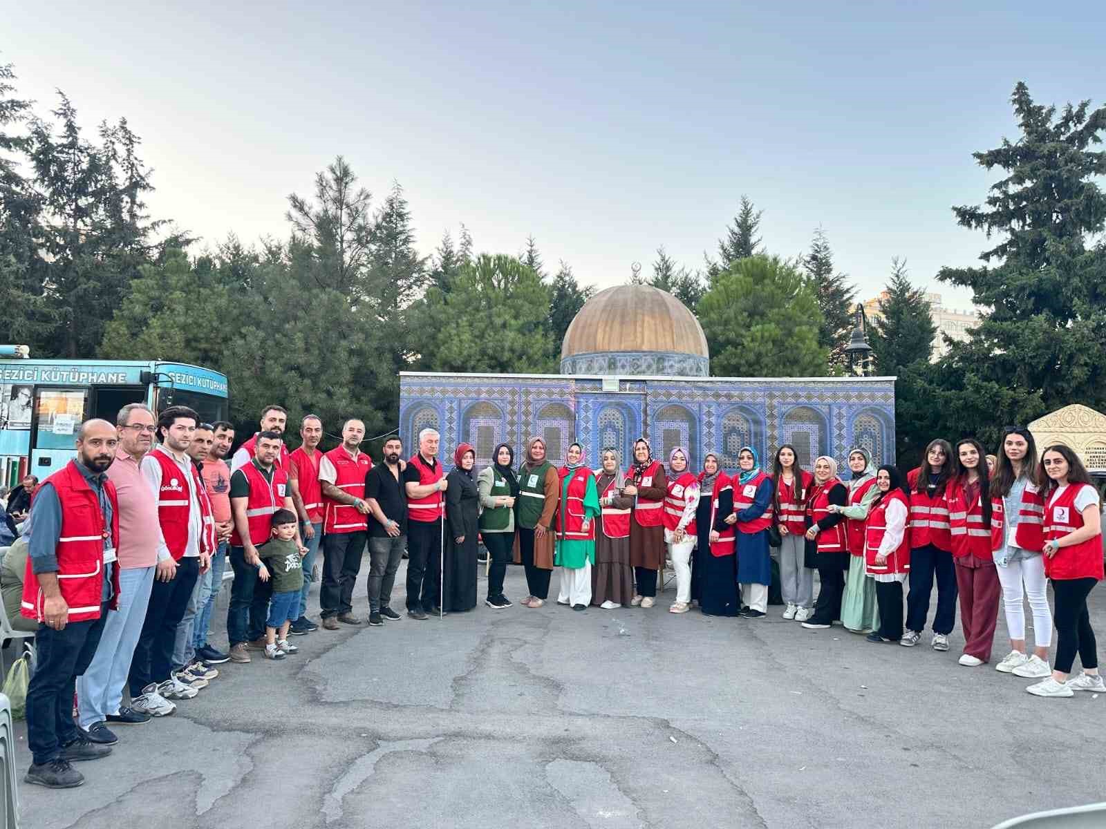 Mardin’de Kızılay’dan Gazze için etkinlik