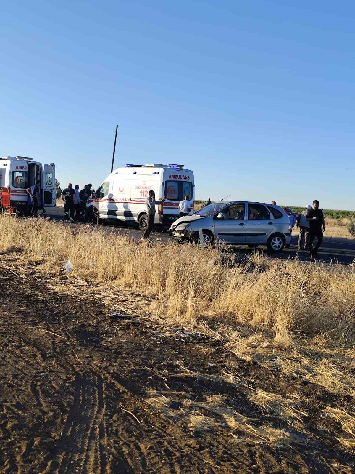 Diyarbakır’da trafik kazası: 6 yaralı