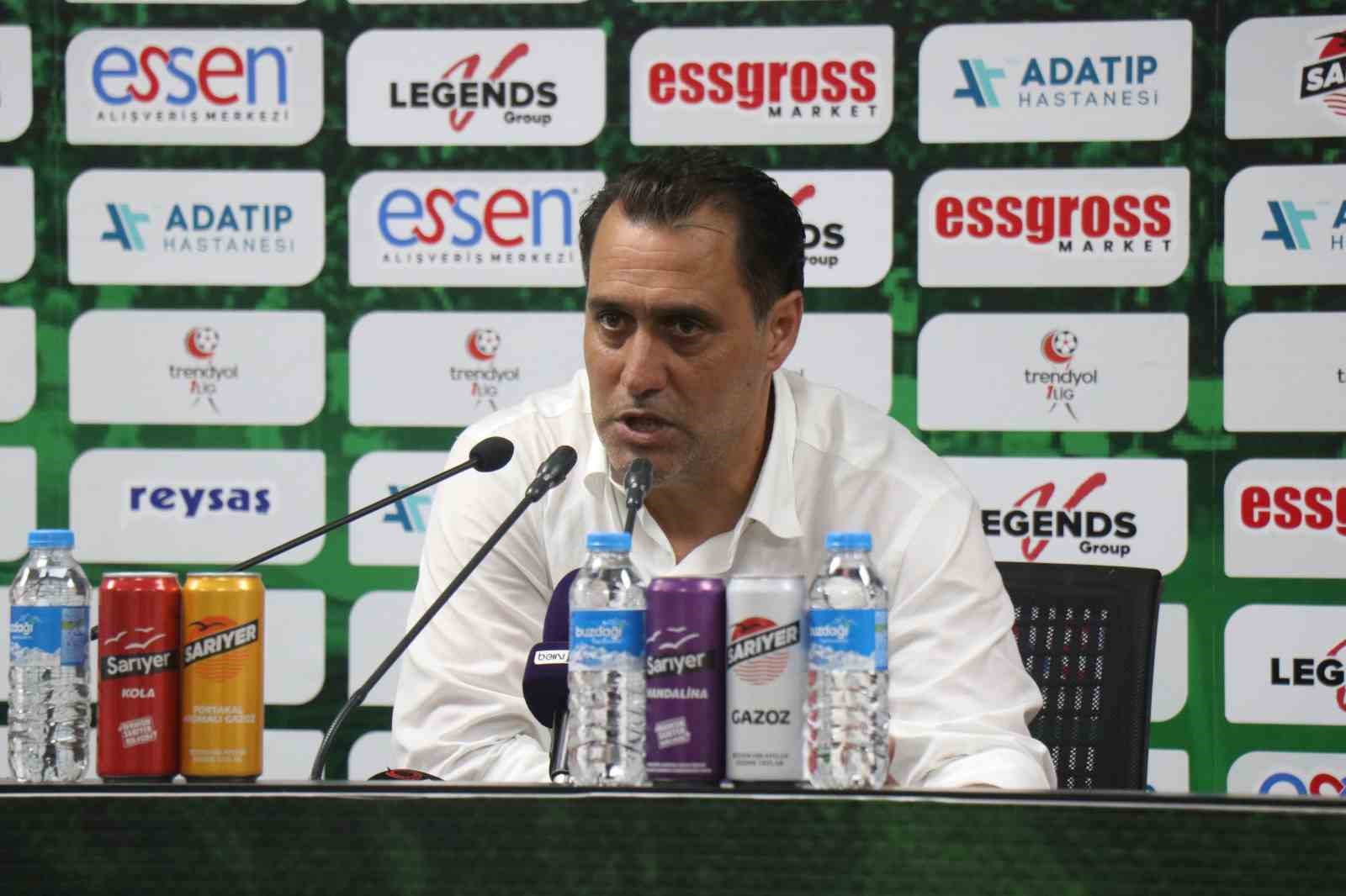 Sakaryaspor - Amed Sportif Faaliyetler ma&ccedil;ının ardından
