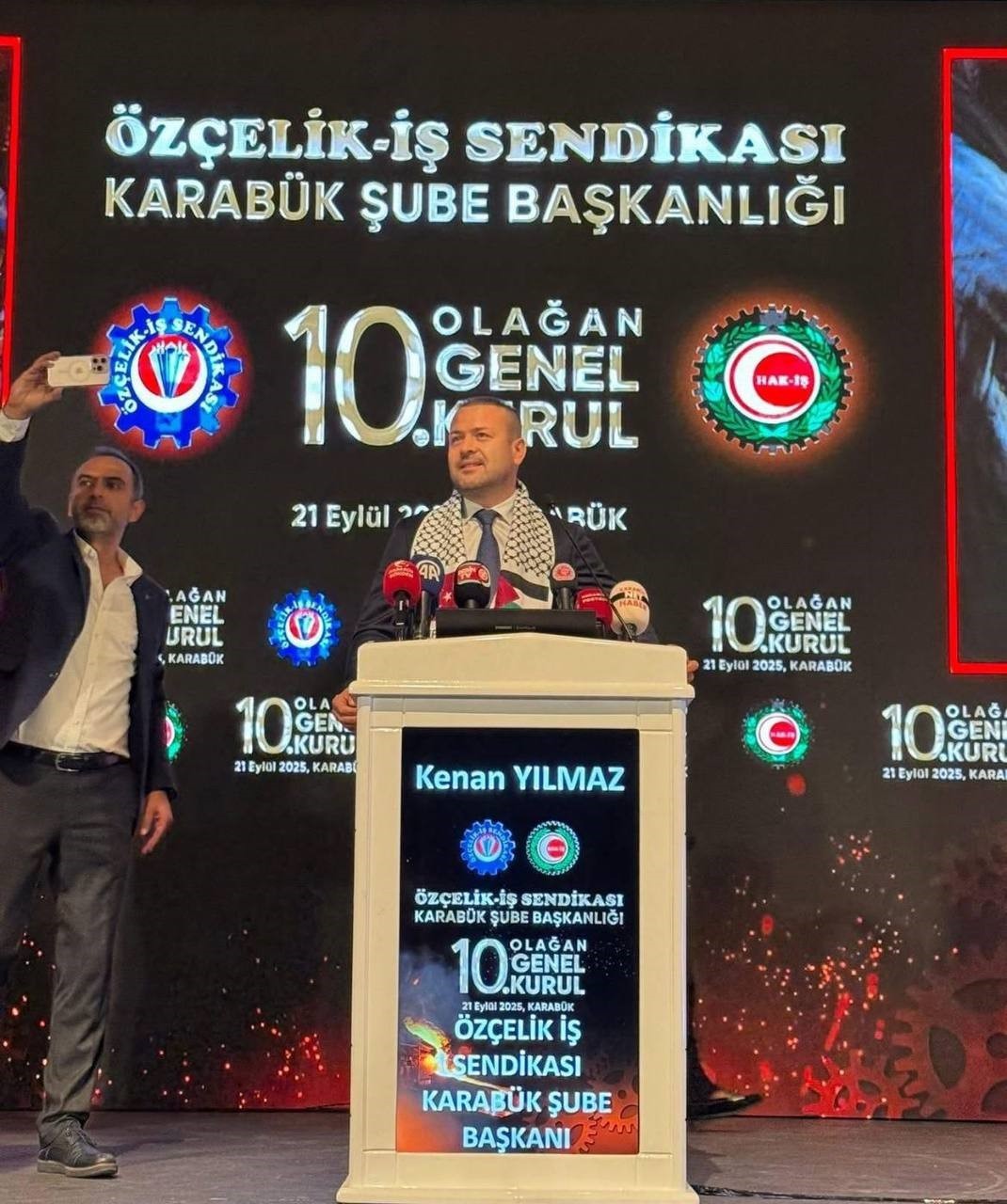 Başkan Yılmaz g&uuml;ven tazeledi
