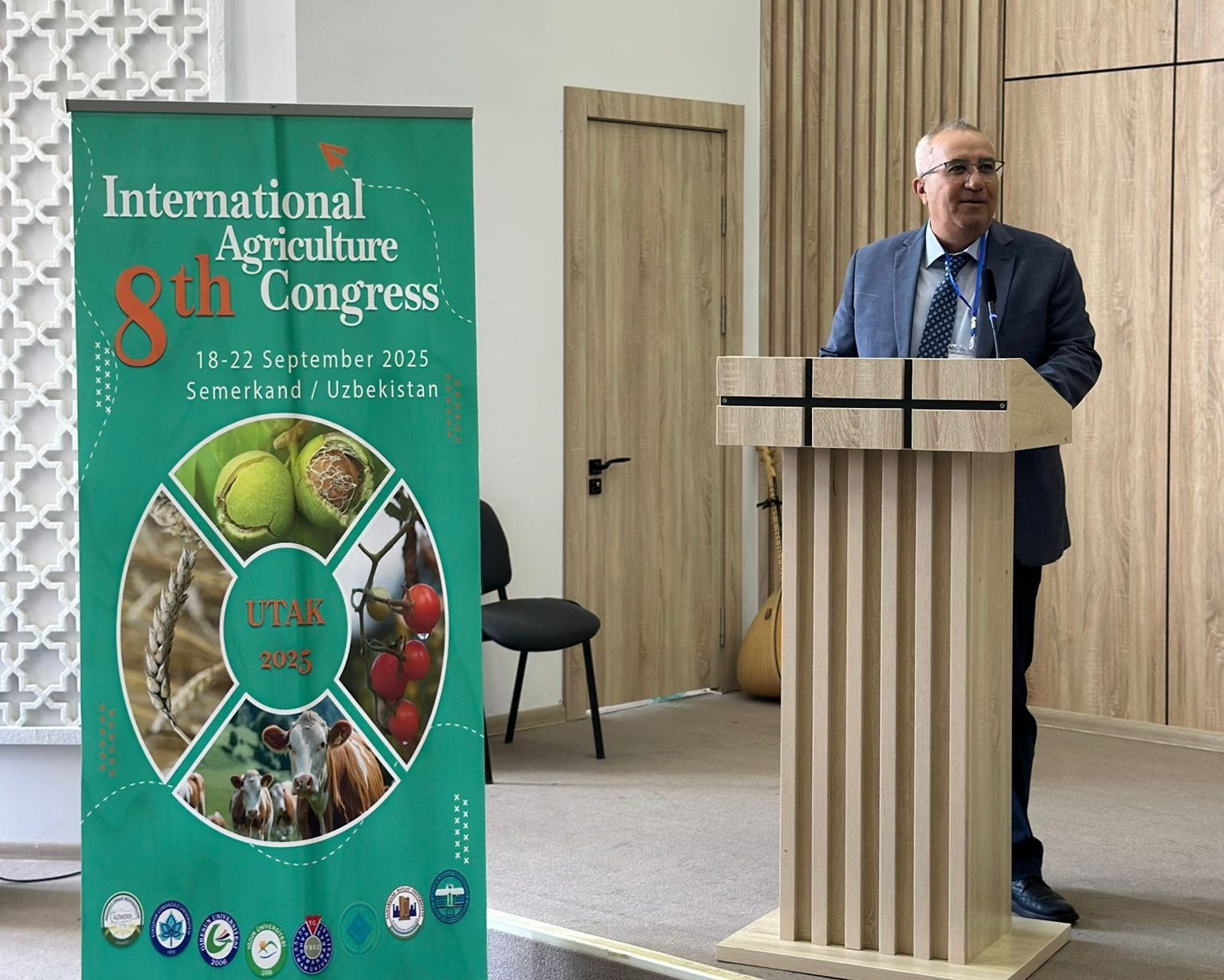 Başkan Arslan yerel yönetimlerin tarımdaki önemini Özbekistan’da anlattı