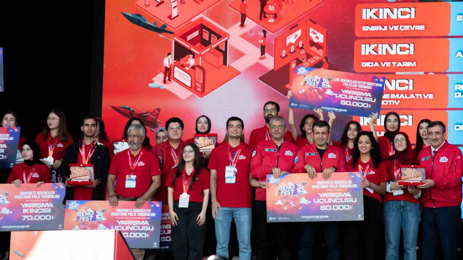 Selçuk Üniversitesi, TEKNOFEST 2025’i 4 ödülle tamamladı