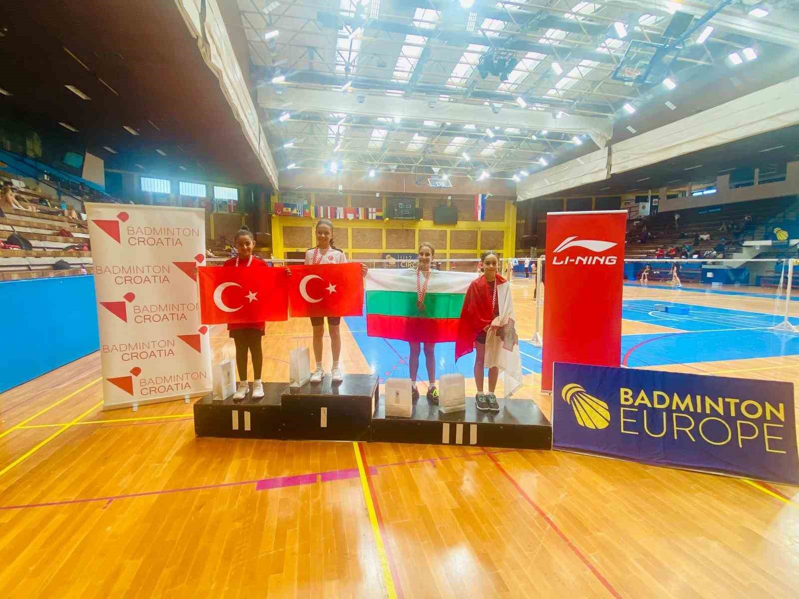 Genç sporcu Doğan Hırvatistan’dan madalya ile döndü