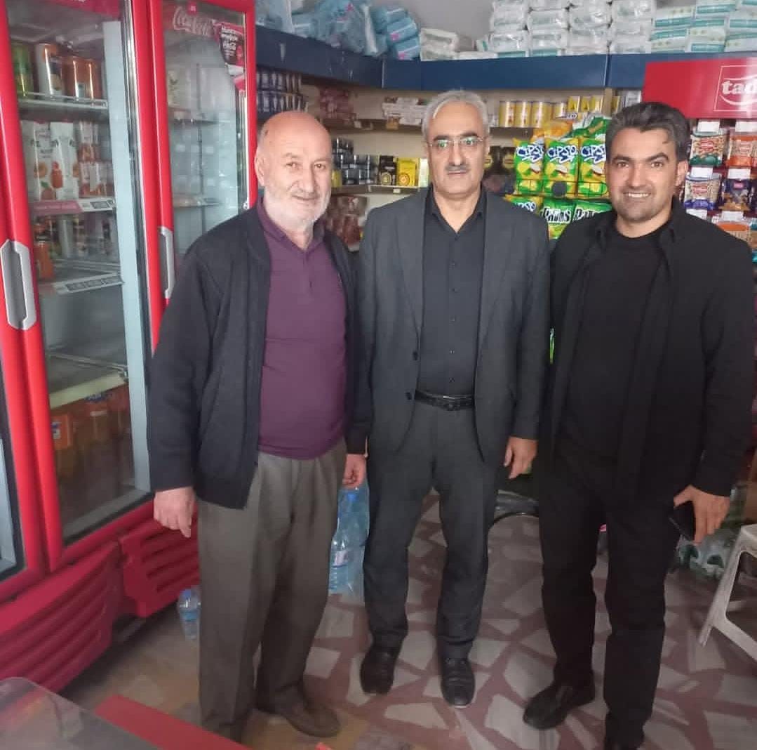 Hamur müftüsü Çelebi’den esnaf ziyareti