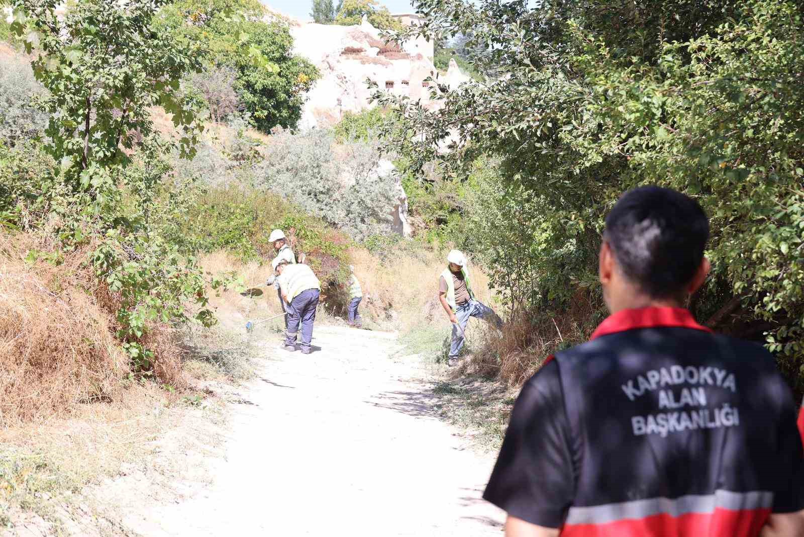 Kapadokya’da çevre düzenlemesi başladı