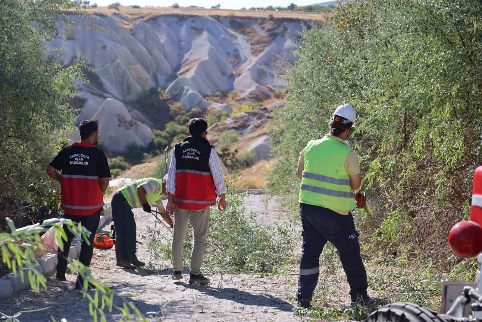 Kapadokya&rsquo;da &ccedil;evre d&uuml;zenlemesi başladı

