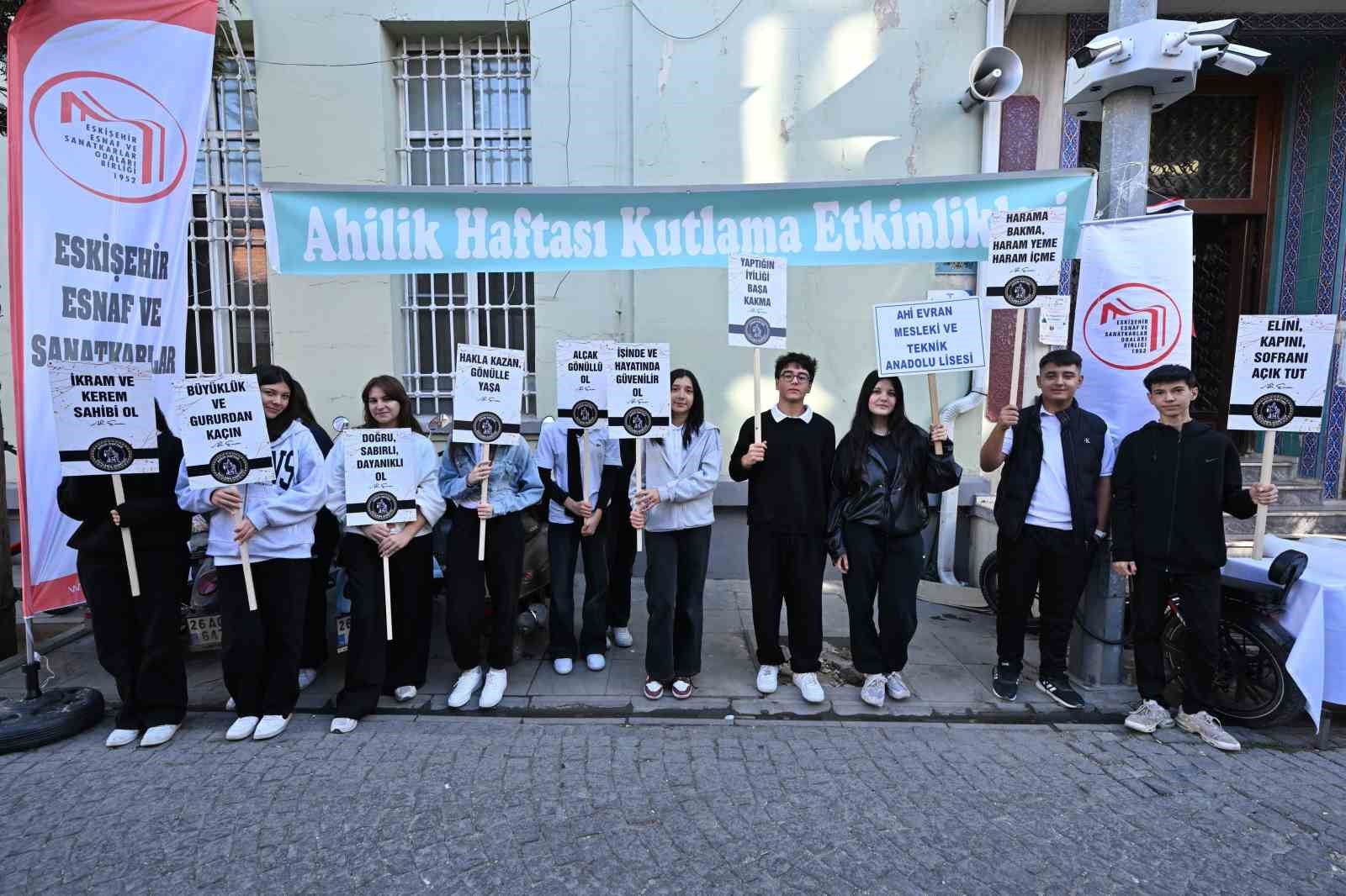 Ahilik Haftası etkinlikleri dua ve ikramlarla başladı