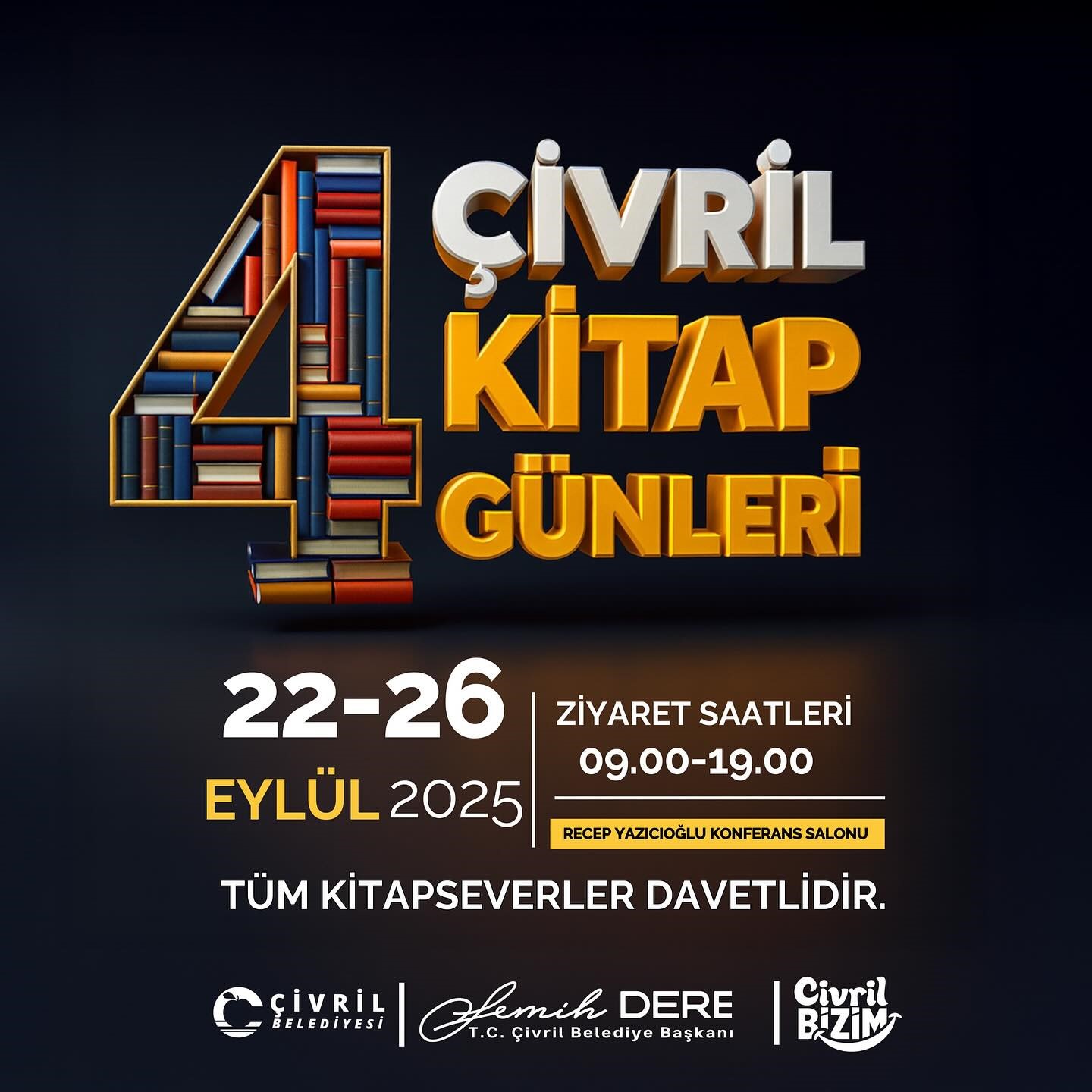 Çivril 4. Kitap Günleri başladı
