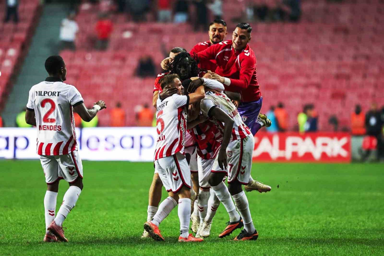 Samsunspor, 3 galibiyetini de ligin yeni ekiplerine karşı aldı