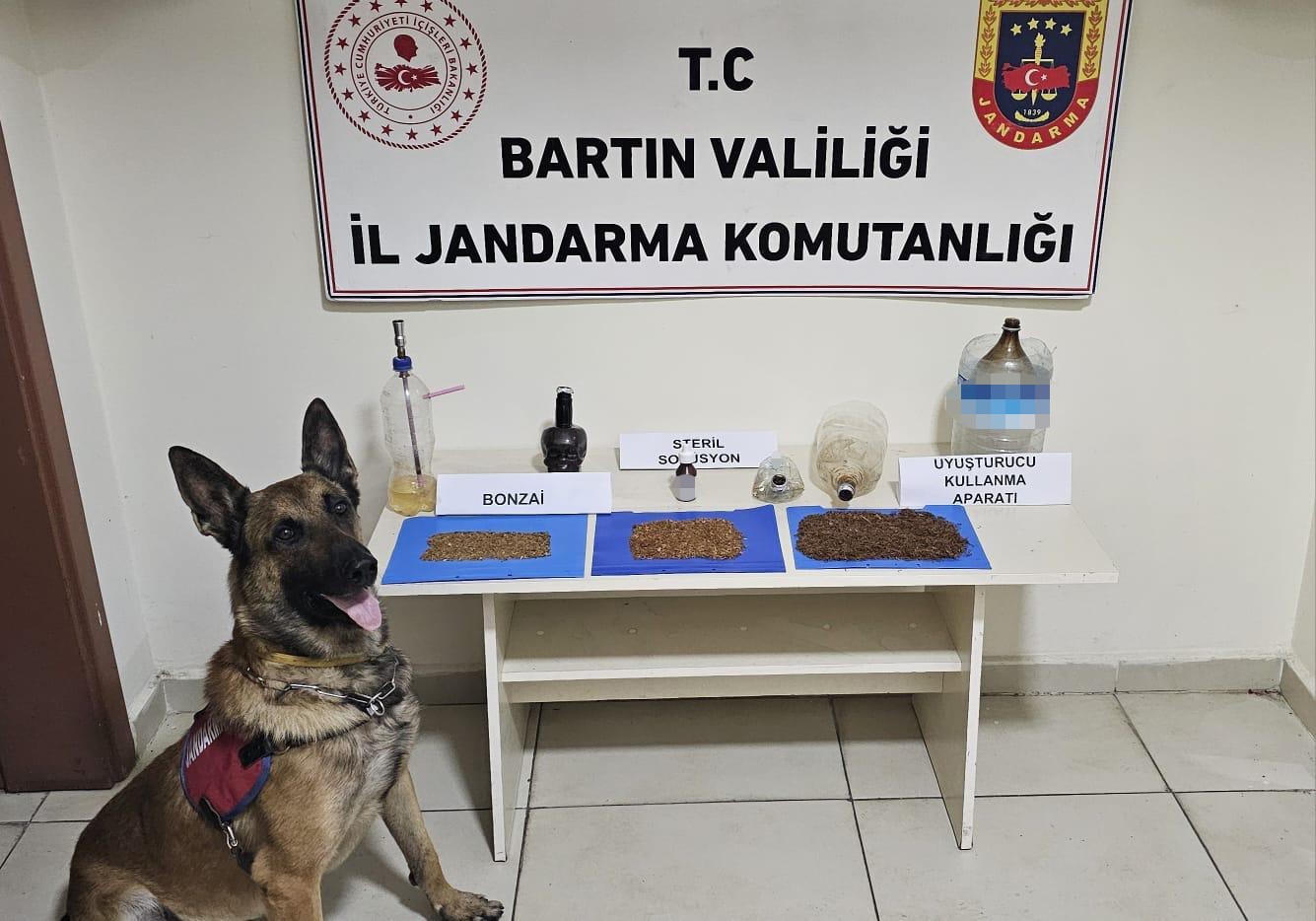 Bartın’da uyuşturucu operasyonu: 1 gözaltı