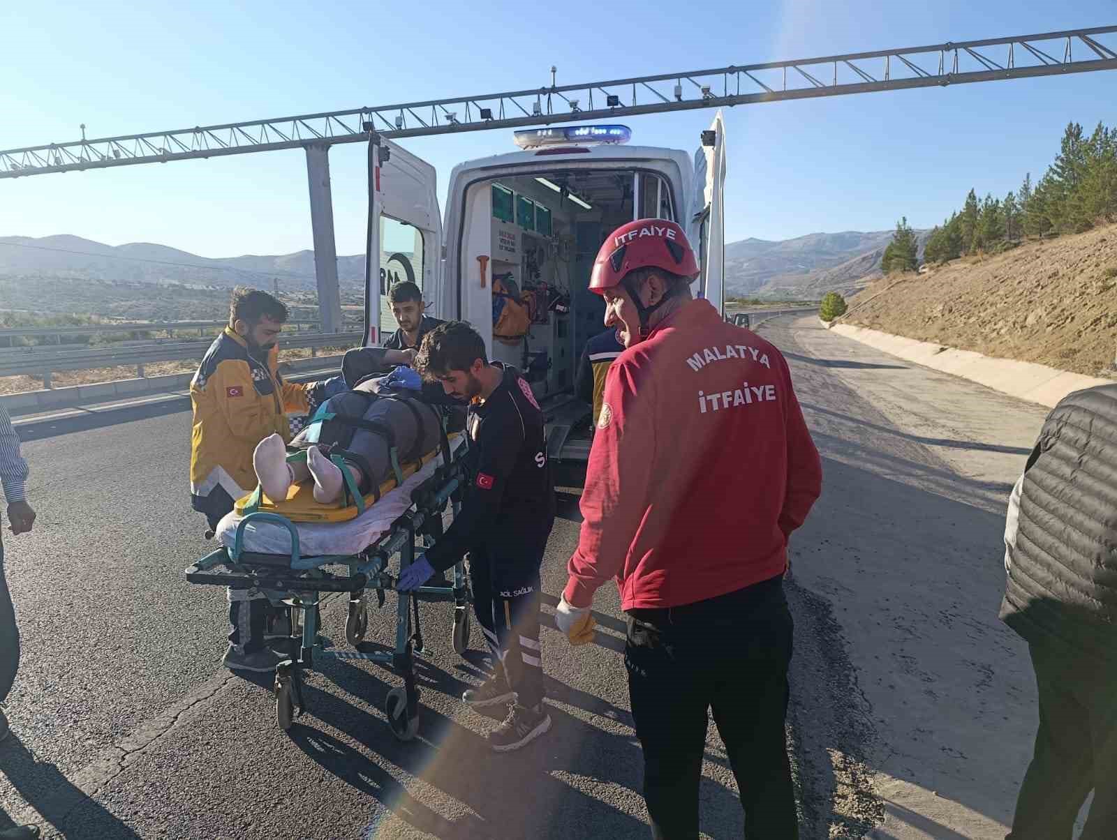 Malatya’da iki ayrı kazada: 4 yaralı