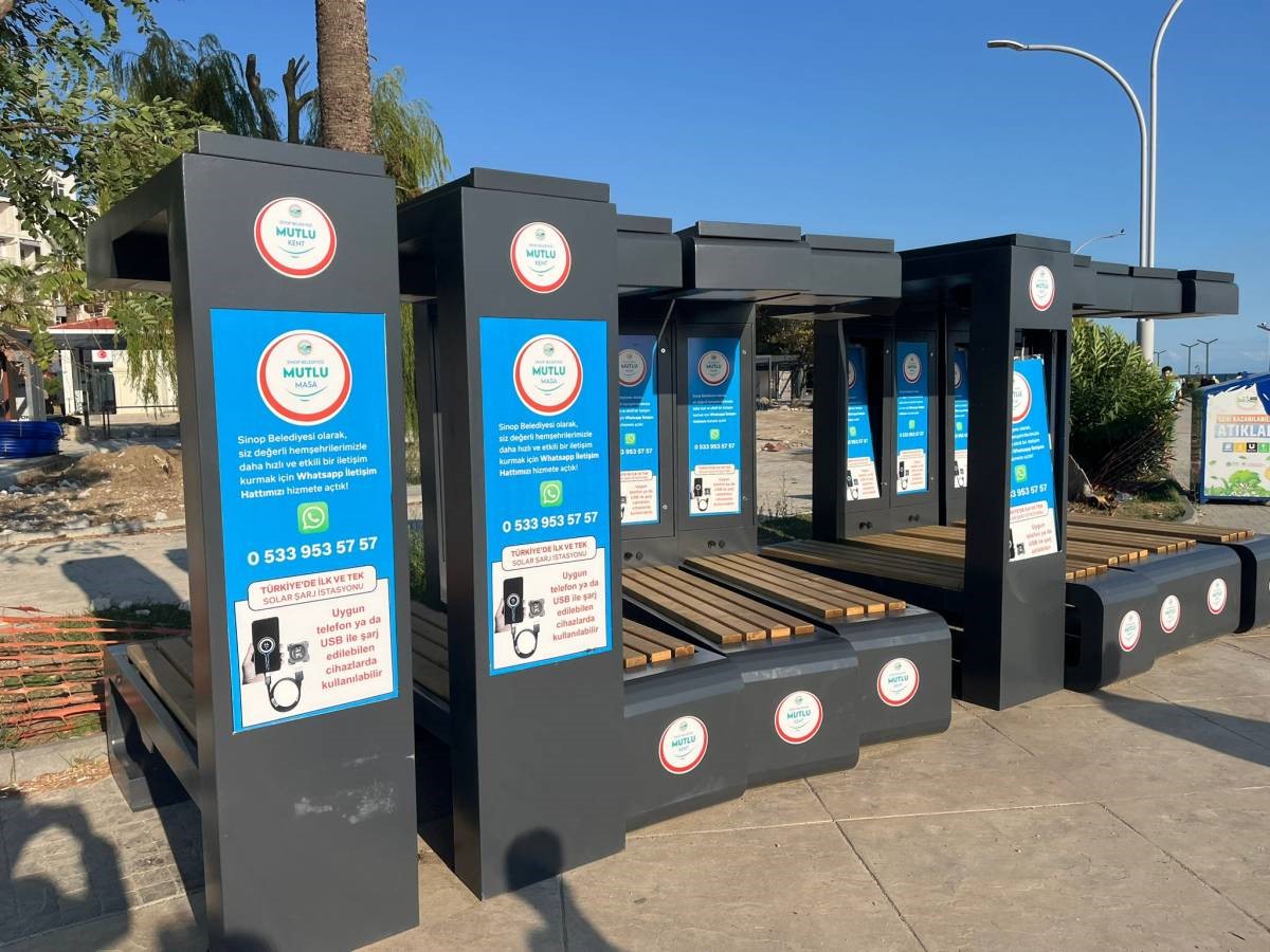 Sinop’a akıllı banklar kuruluyor
