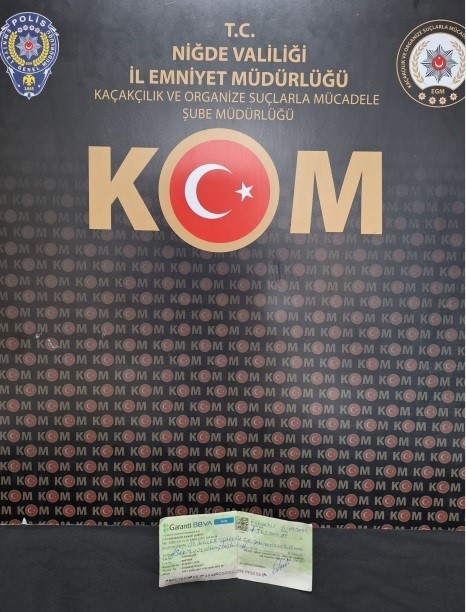 Niğde&rsquo;de ka&ccedil;ak&ccedil;ılık operasyonu: 4 ş&uuml;pheli yakalandı
