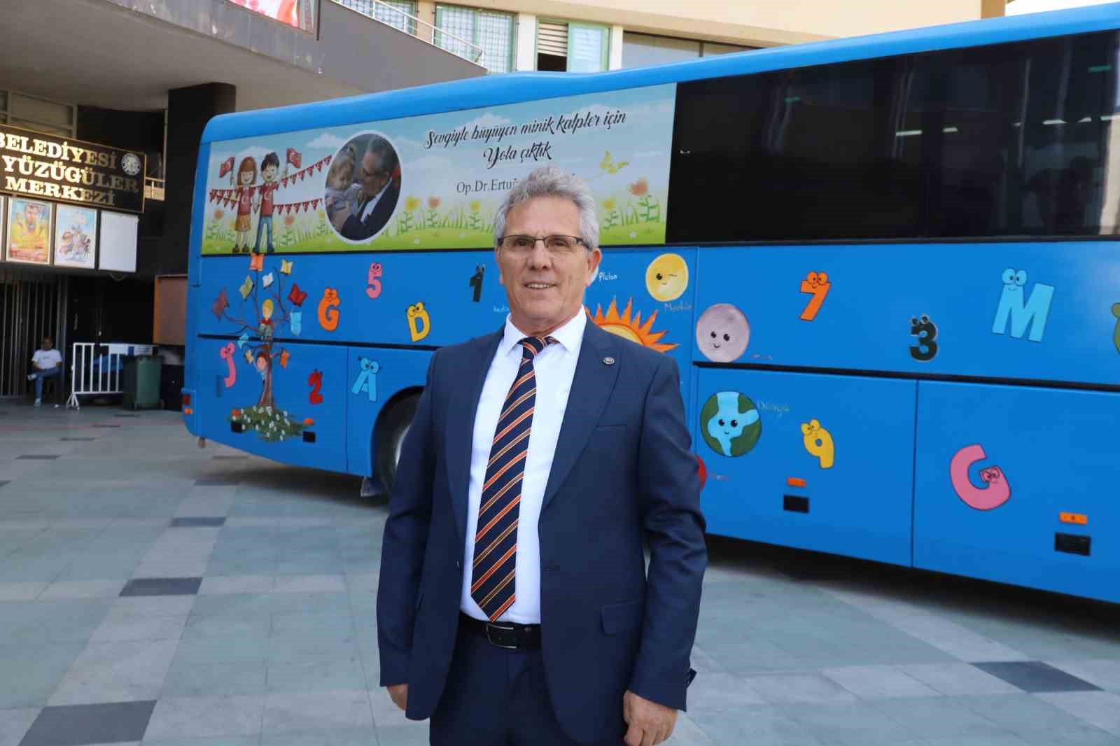 Nazilli Belediyesi Mobil Masal Bahçesi miniklerle buluşuyor