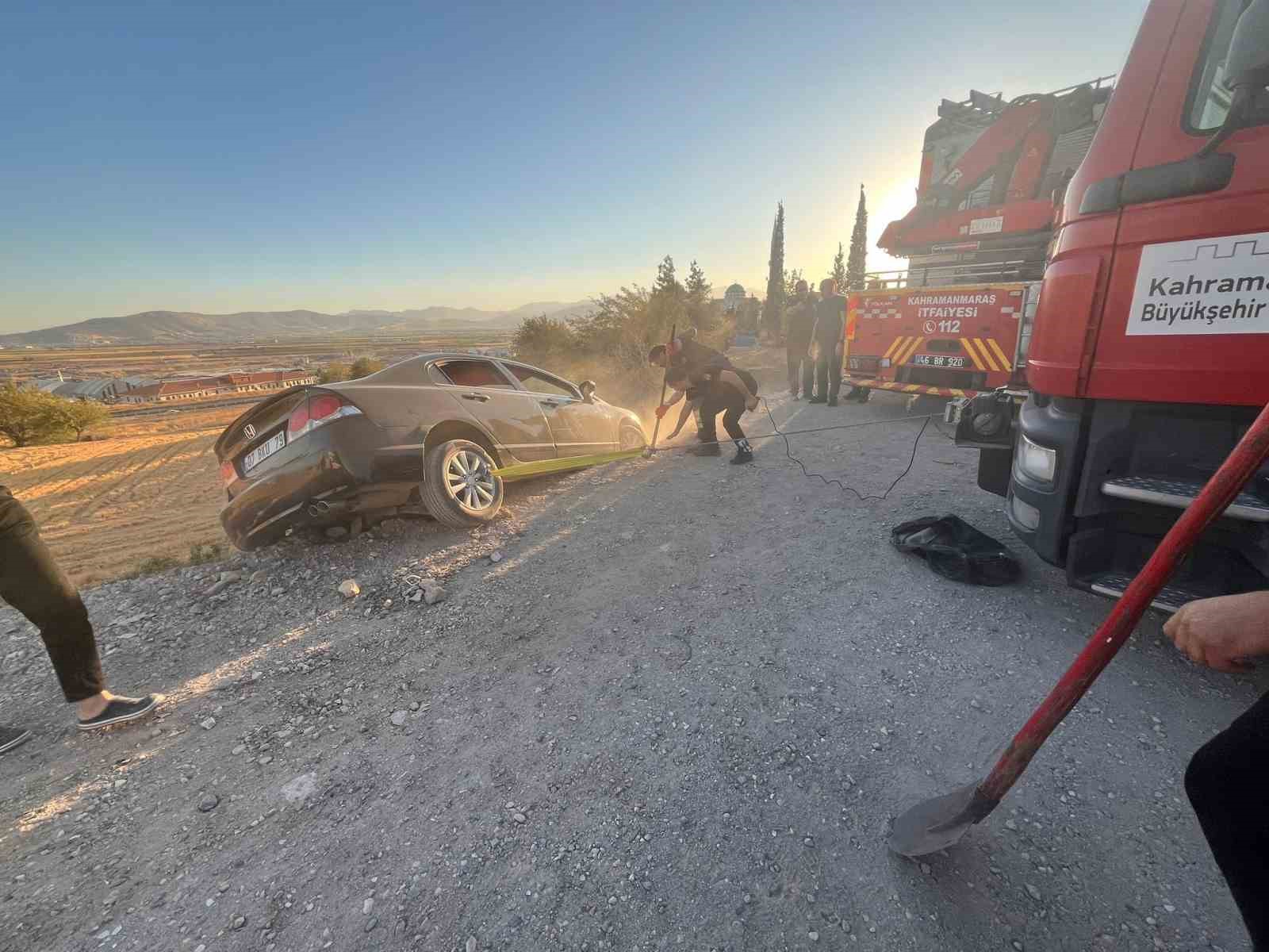 Kahramanmaraş’ta trafik kazası: 1 yaralı