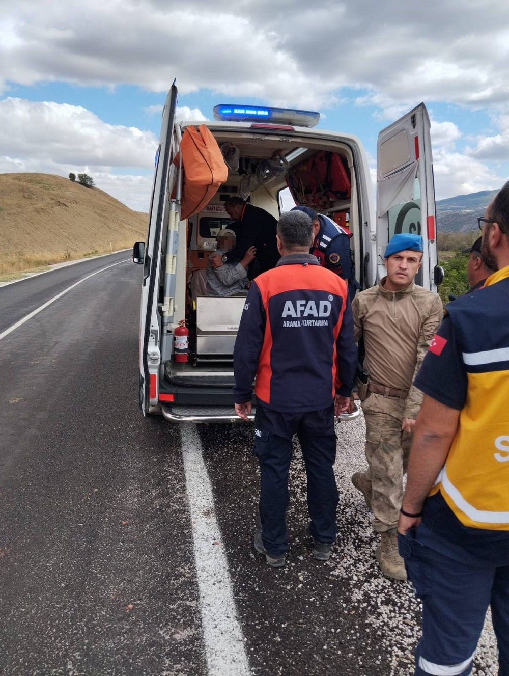Çorum’da kaybolan alzheimer hastası 21 saat sonra bulundu