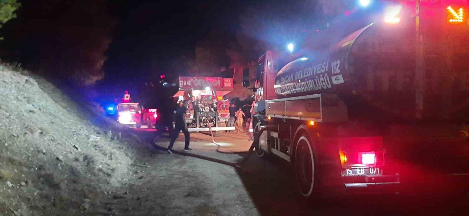 Burdur’daki orman yangını söndürüldü