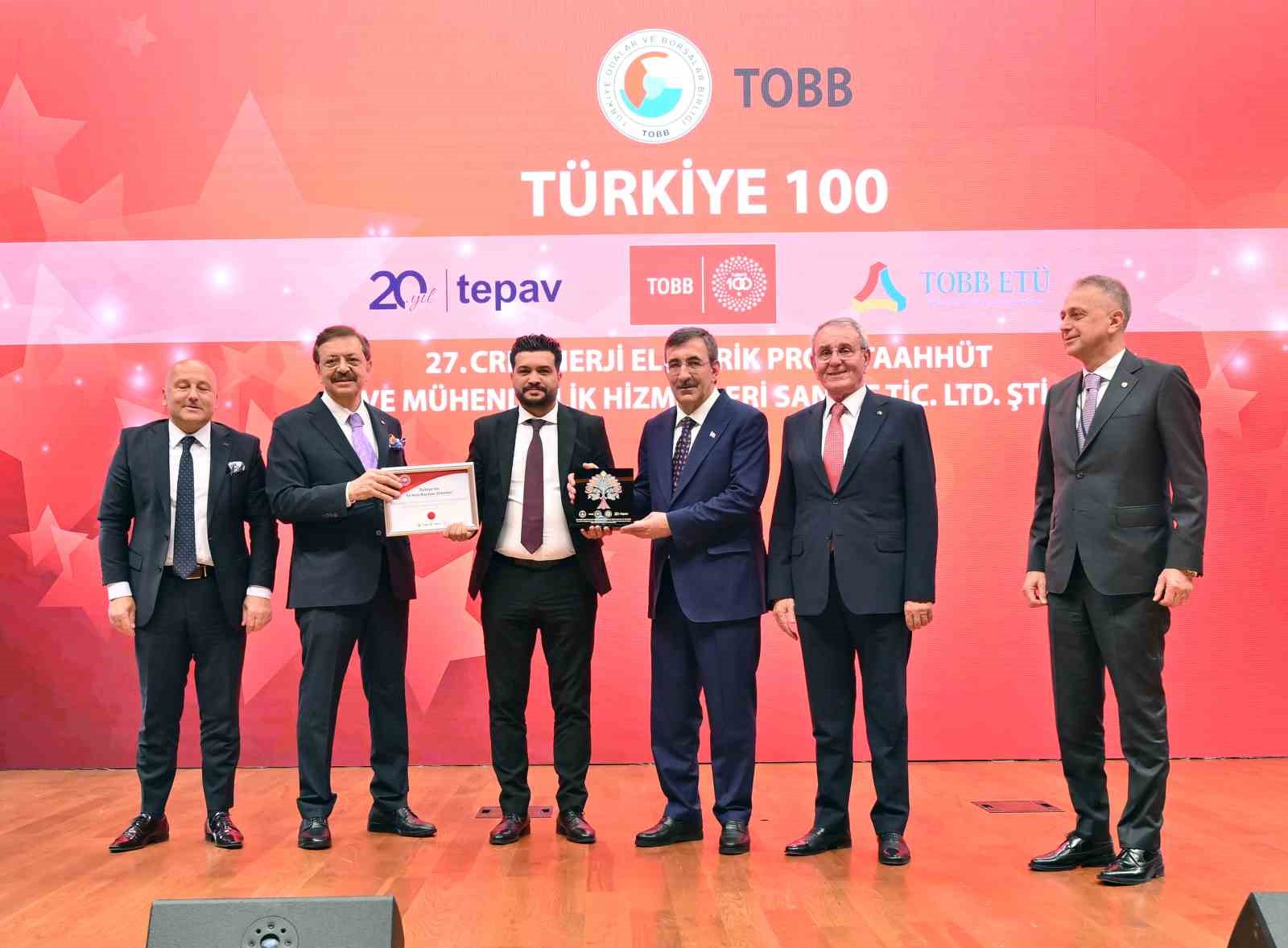 Murzioğlu, Türkiye 27’ncisi olan Samsunlu firmayı kutladı