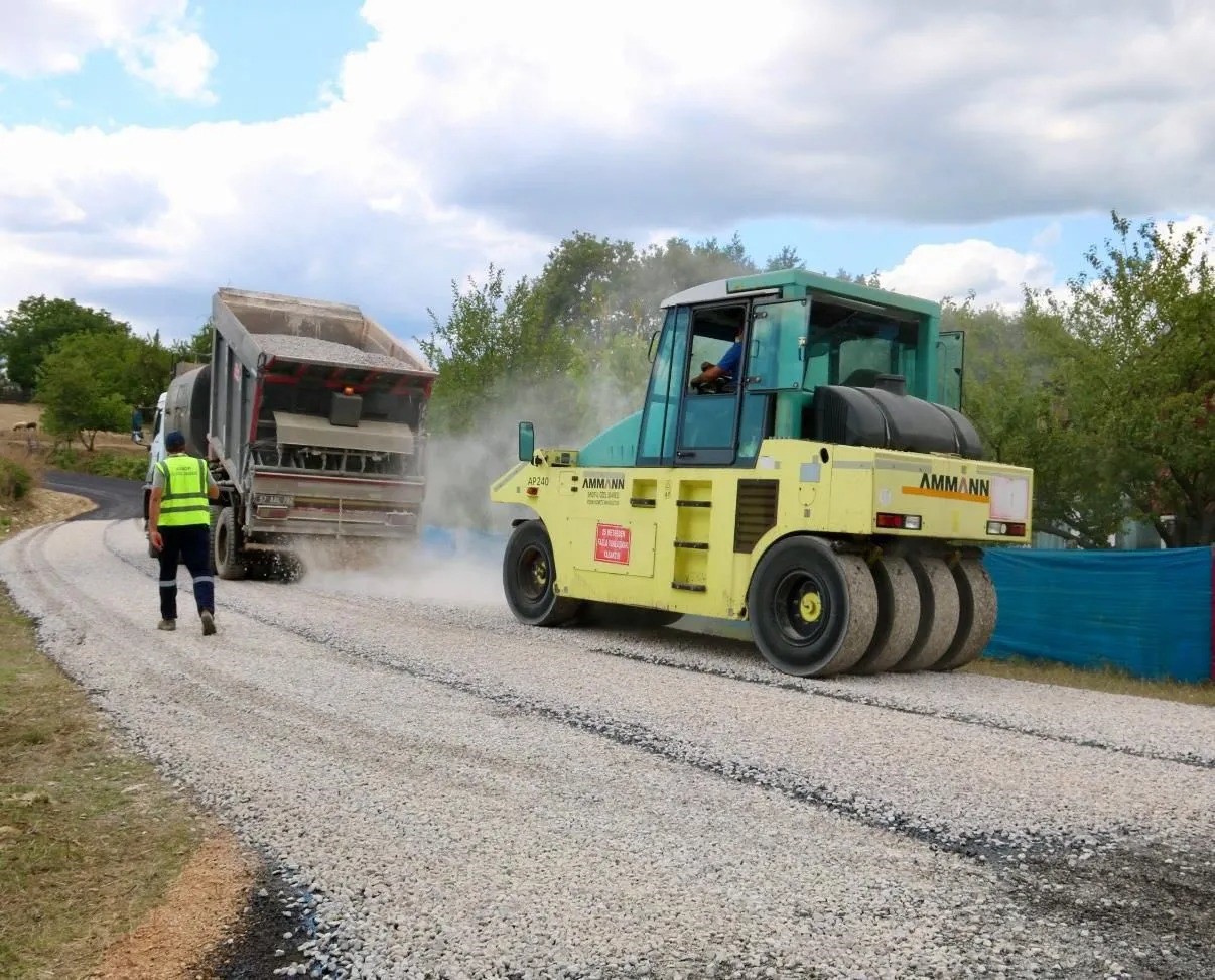 Sinop’ta köy yollarına 230 km asfalt yapıldı