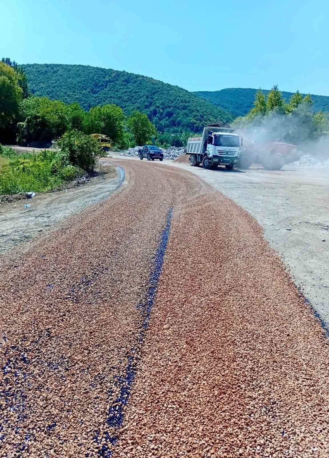 Sinop’ta köy yollarına 230 km asfalt yapıldı

