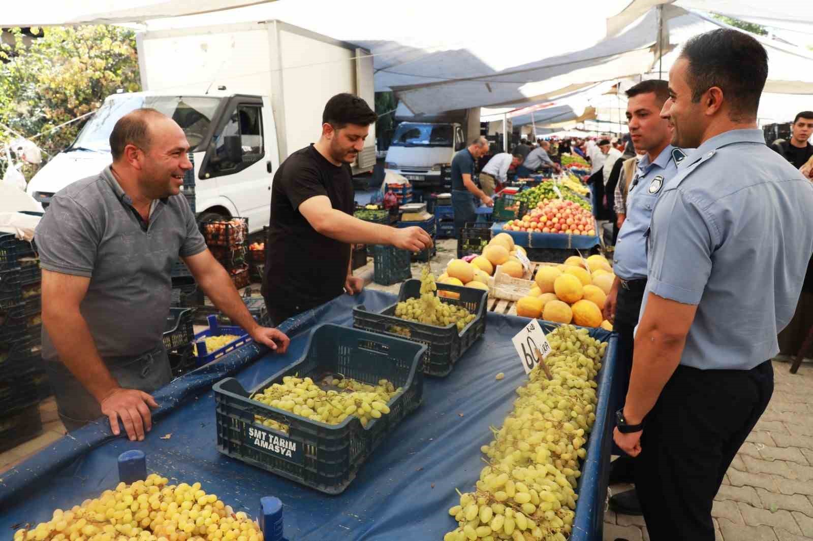 Battalgazi&rsquo;de pazar yerlerinde hassas denetim
