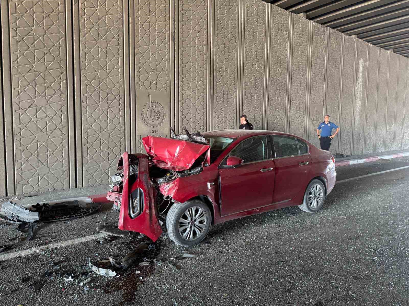 Uşak’ta zincirleme kaza: 3 yaralı