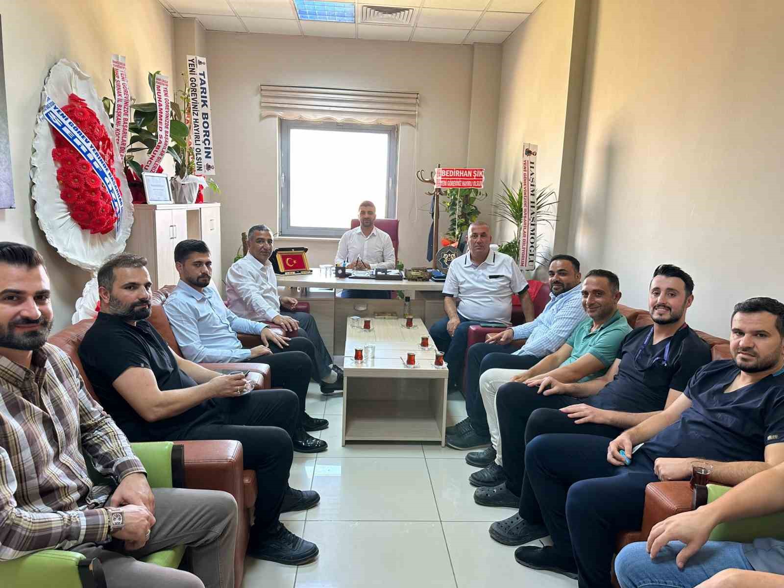 Sağlık-Sen Şırnak Şube Başkanı Anmal: ’’Sınırdaki sağlık hizmeti önemlidir’’