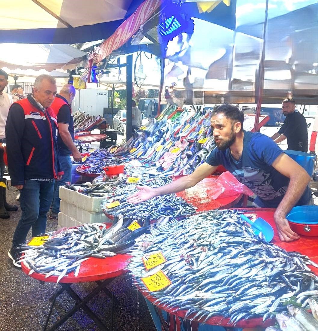 Balıkçı esnafına yönelik denetim