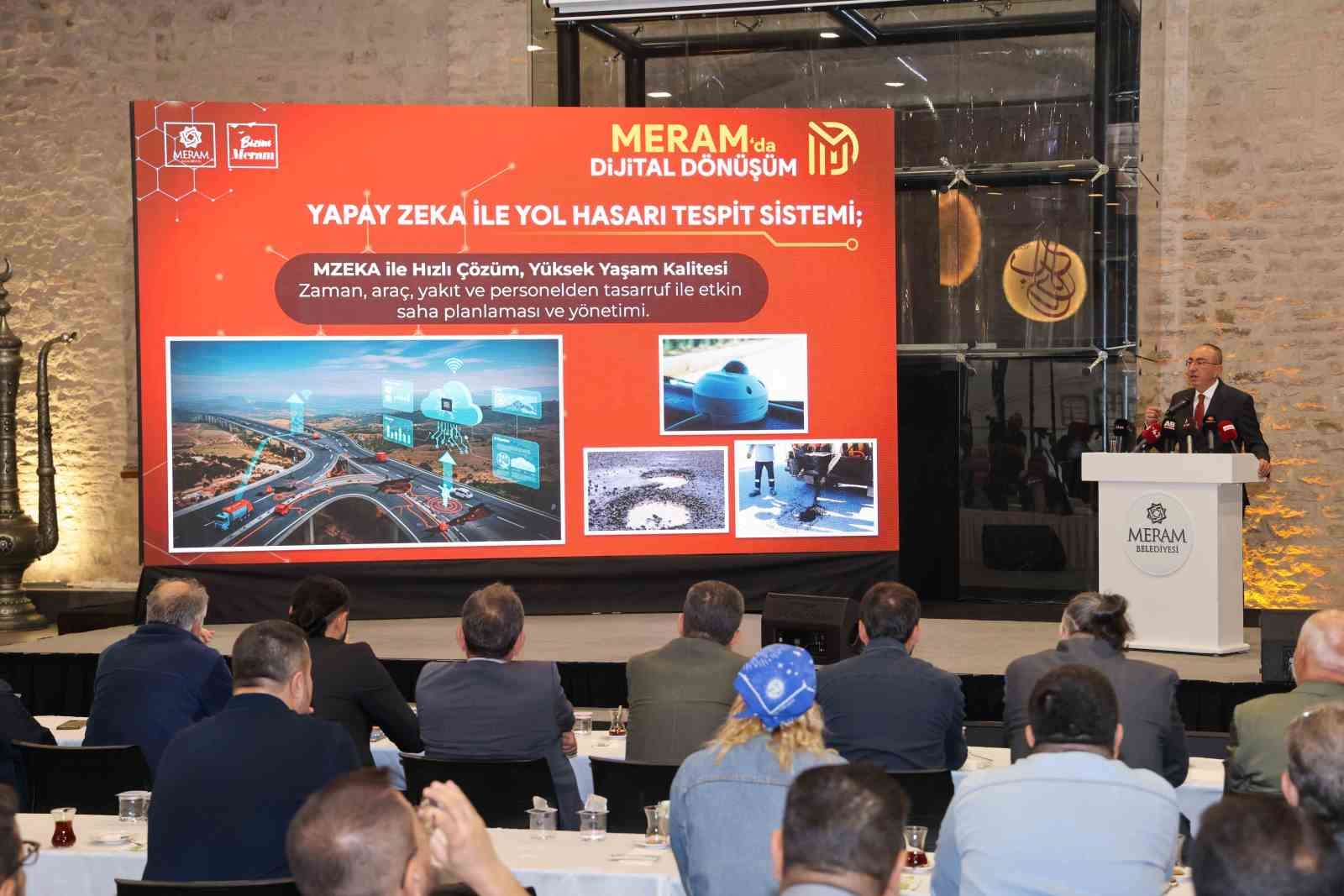 Meram, geleceğin belediyeciliğini bug&uuml;nden yaşıyor
