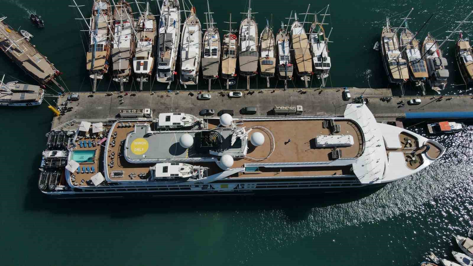 Fethiye’ye "SH Diana" Kruvaziyeriyle 106 Turist Geldi