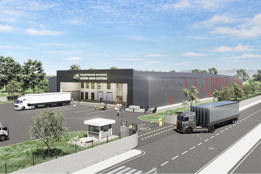 Van Büyükşehir Belediyesi kente soğuk hava deposu kazandırıyor
