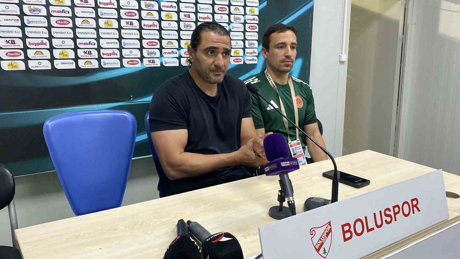 Boluspor - Ümraniyespor maçının ardından
