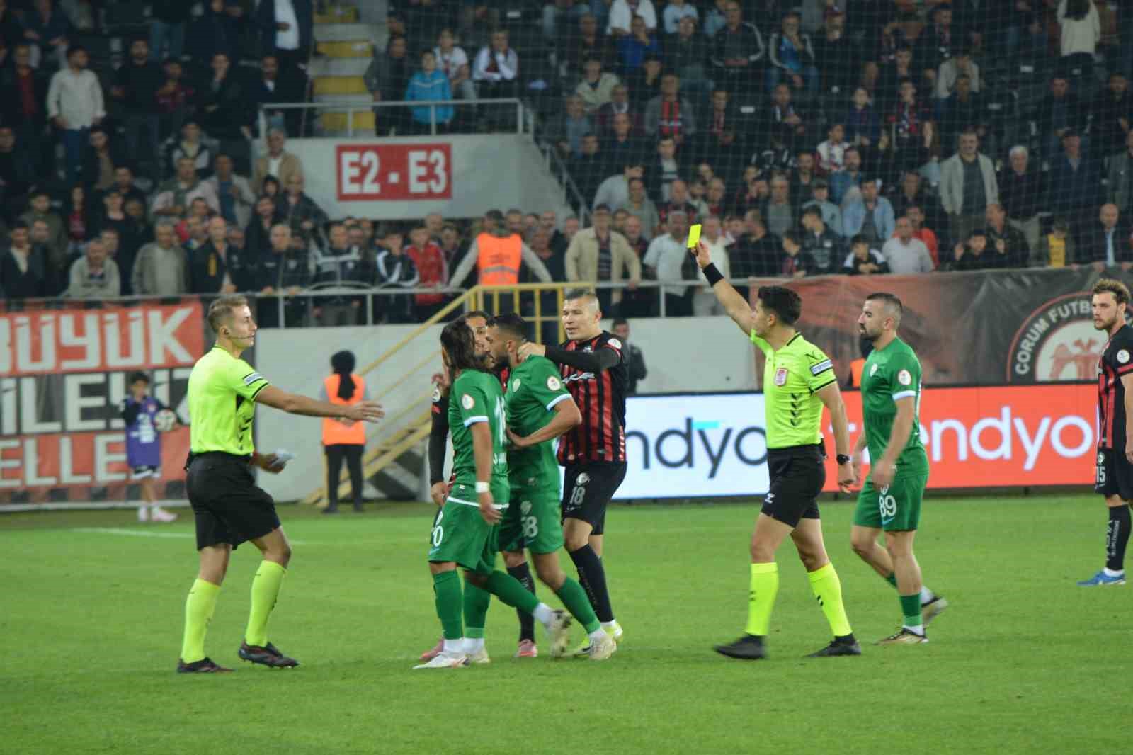 Trendyol 1. Lig:  Çorum FK: 1 - Serik Spor: 1
