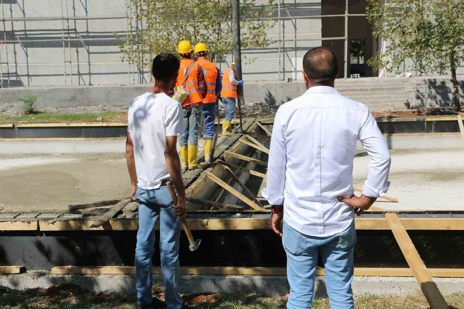 Diyarbakır’da 115 öğrencinin faydalanabileceği kütüphanenin temeli atıldı