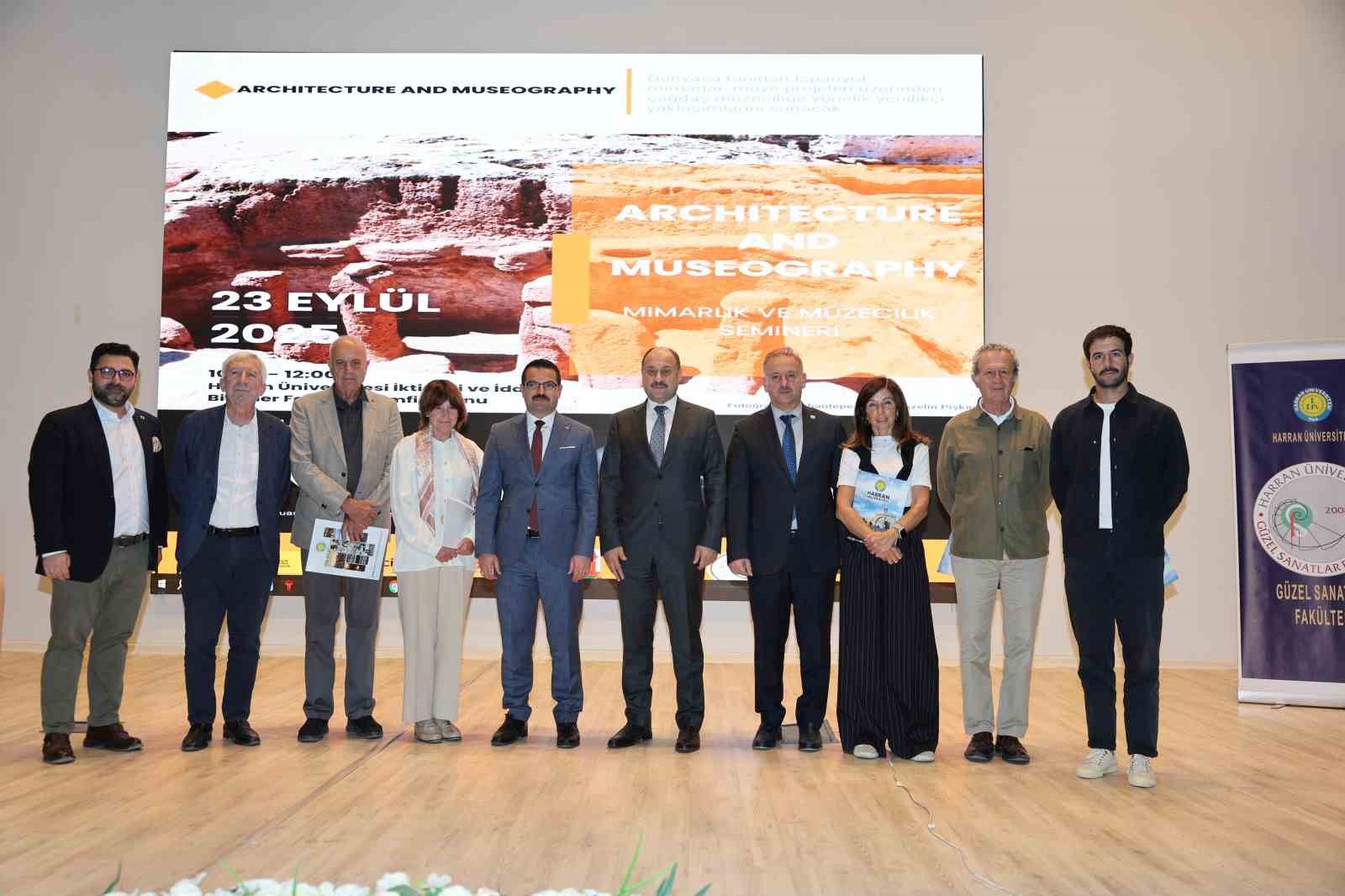 Dünyaca ünlü İspanyol mimarlar Şanlıurfa’da buluştu