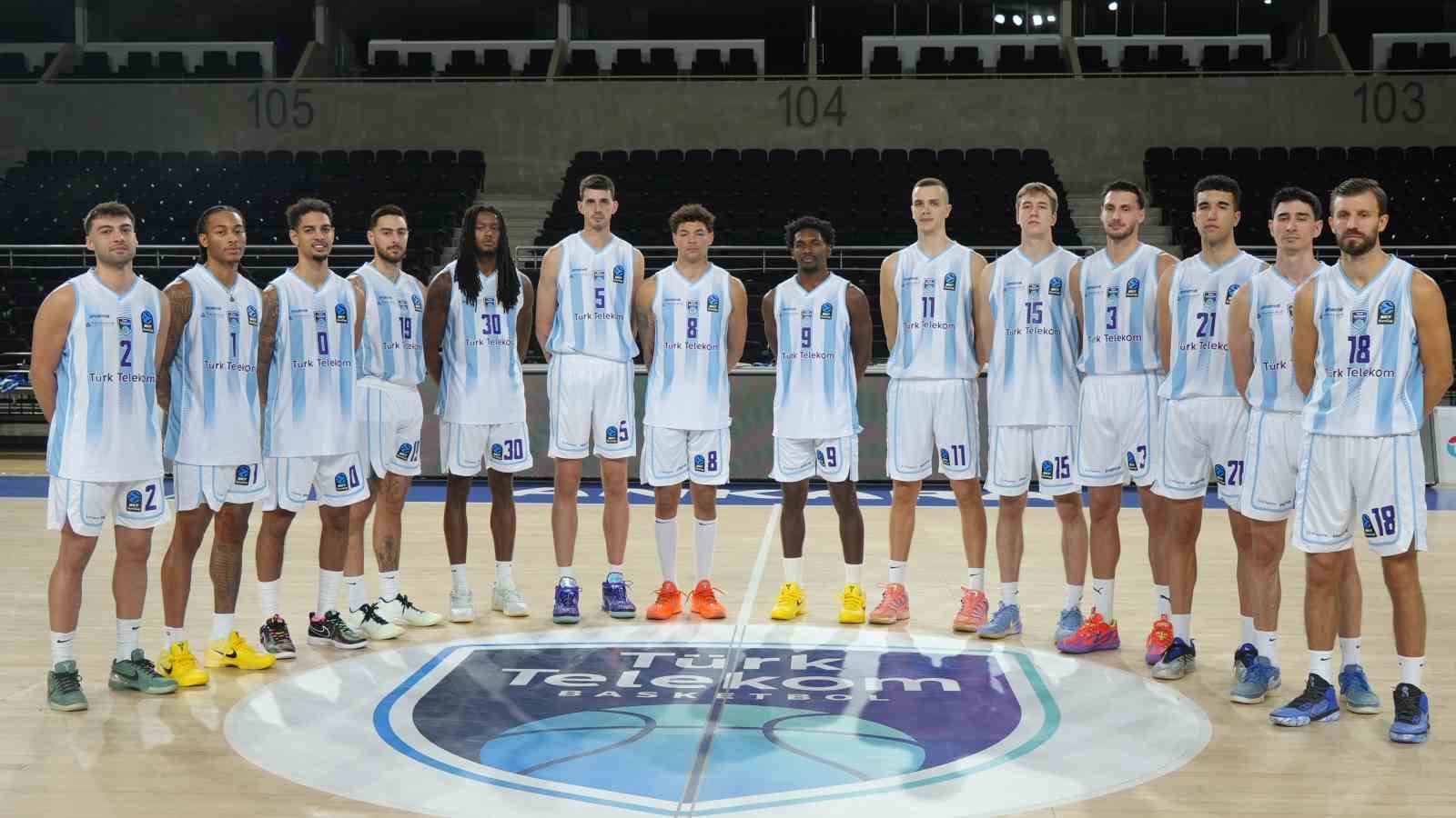 T&uuml;rk Telekom Basketbol, yeni sezon &ouml;ncesi hazırlıklarını s&uuml;rd&uuml;rd&uuml;
